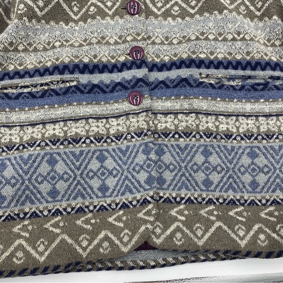 Van Heusen Women’s Vintage Blazer Cottagecore Aztec NorthWest Print Large - Picture 2 of 7